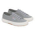 Mid Grey-Avorio - Back - Superga Unisex Adult 2750 Cotu Classic Vegan Trainers