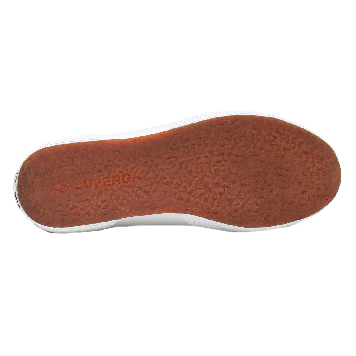 White - Pack Shot - Superga Womens-Ladies 2750 Rainbow Trainers