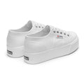 White - Back - Superga Unisex Adult 2790 Linea Up Down Trainers