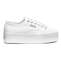 White - Side - Superga Unisex Adult 2790 Linea Up Down Trainers
