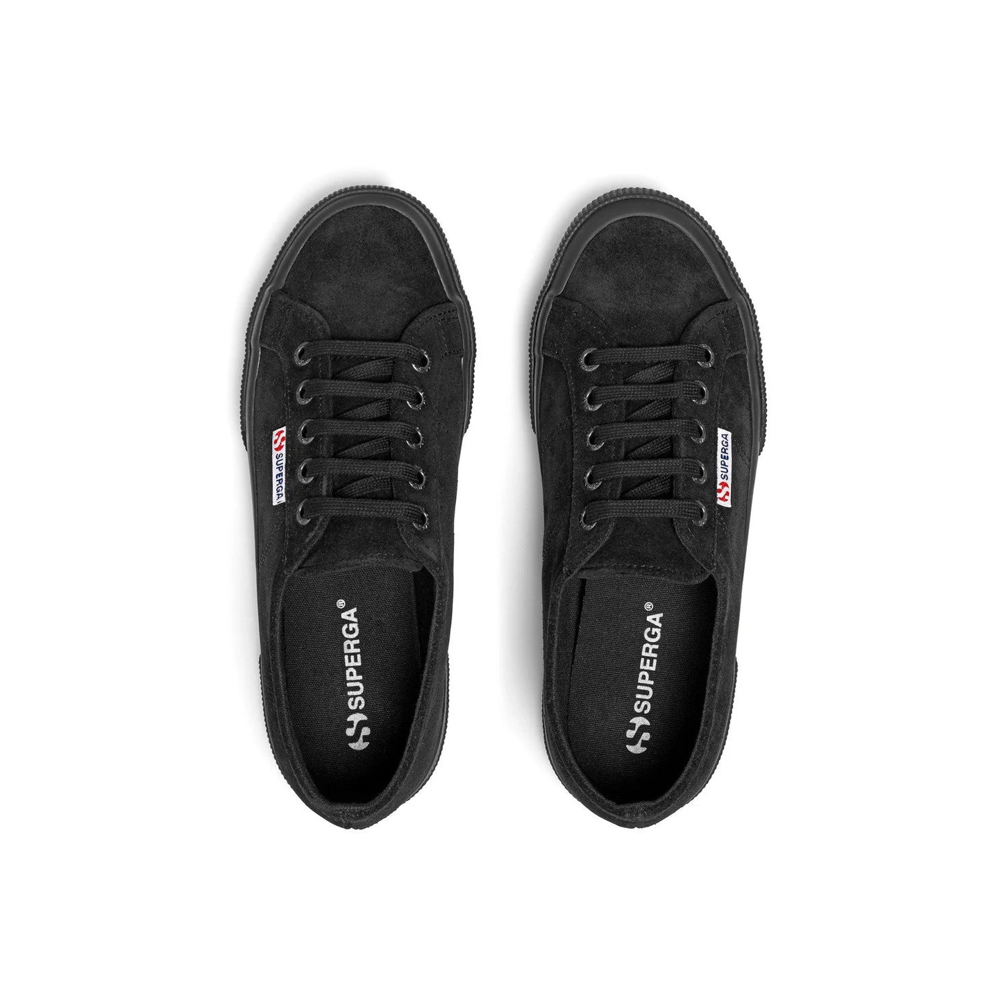 Full Black - Lifestyle - Superga Unisex Adult 2750 Suede Lace Up Tennis Shoes