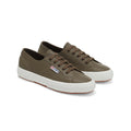 Fossil Matte-Avorio - Front - Superga Unisex Adult 2750 Nappa Leather Trainers