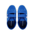 Royal Blue-Avorio - Lifestyle - Superga Childrens-Kids 2750 Easylite Touch Fastening Trainers