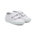 White - Front - Superga Childrens-Kids 2750 Easylite Touch Fastening Trainers