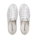 Silver - Lifestyle - Superga Womens-Ladies 2750 Microlamew Matte Trainers