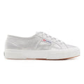 Silver - Front - Superga Womens-Ladies 2750 Microlamew Matte Trainers