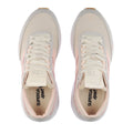 Beige Gesso-Light Grey-Pink Ish - Side - Superga Unisex Adult 4089 TS Faux Leather Slim Trainers