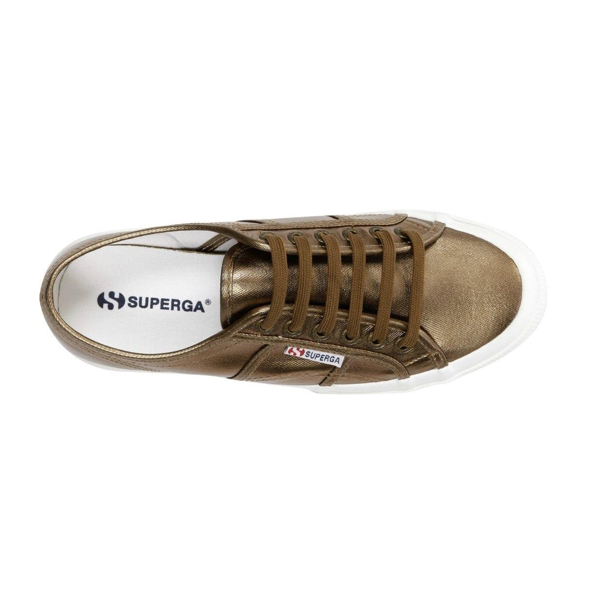 Bronze - Back - Superga Unisex Adult 2750 Cotmetu Trainers