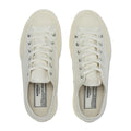 White-Off White - Side - Superga Unisex Adult 2432 Collect Lace Up Trainers
