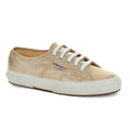 Yellow Gold - Front - Superga Unisex Adult 2750 Lamew Metallic Trainers