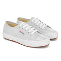 Grey Silver - Front - Superga Unisex Adult 2750 Lamew Metallic Trainers