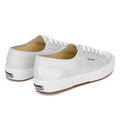 Grey Silver - Back - Superga Unisex Adult 2750 Lamew Metallic Trainers