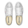 Grey Silver - Side - Superga Unisex Adult 2750 Lamew Metallic Trainers