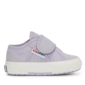 Light Violet-Avorio - Front - Superga Baby 2750 Bstrap Trainers