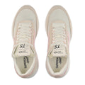 White-Avorio-Ash Pink - Side - Superga Unisex Adult 4089 TS Suede Slim Trainers