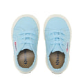 Crystal Azul-Avorio - Side - Superga Baby 2750 Bebj Classic Trainers