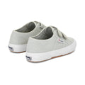 Green Iceberg-Avorio - Back - Superga Childrens-Kids 2750 Jstrap Trainers