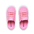 Cotton Candy - Side - Superga Childrens-Kids 2750 Jcot Leather Trainers