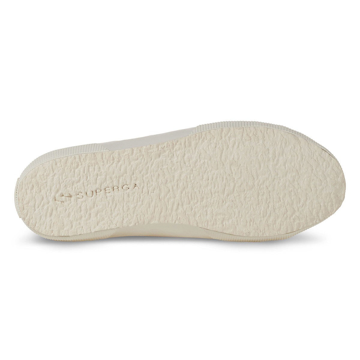 Light Beige Eggshell-Avorio - Pack Shot - Superga Womens-Ladies 2750 Macramé Trainers
