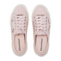 Pink Ish-Avorio - Lifestyle - Superga Womens-Ladies 2750 Macramé Trainers