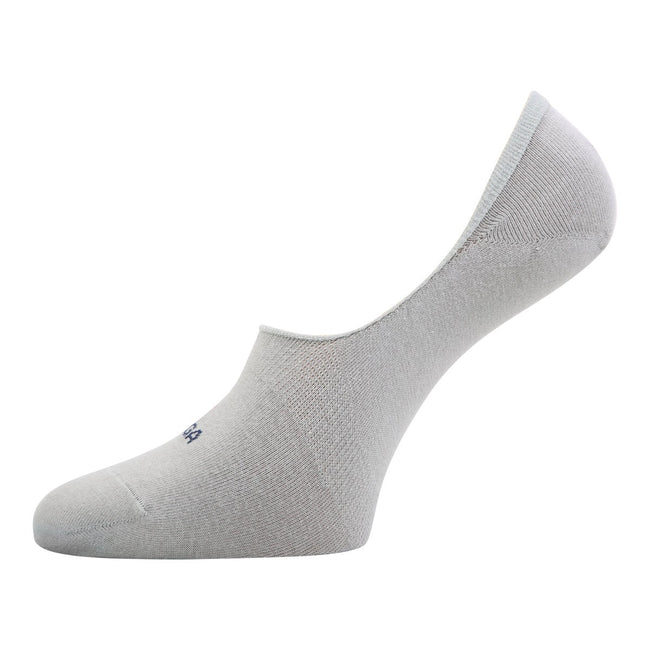 Black-Grey-Beige - Side - Superga Womens-Ladies No Show Socks (Pack of 3)