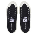 Black-Off White - Side - Superga Unisex Adult 2660 Stripe Big Bumpers Trainers