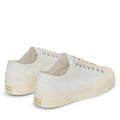 White-Off White - Back - Superga Unisex Adult 2432 Works Cotton Canvas Low Cut Trainers
