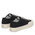Black-Off White - Side - Superga Unisex Adult 2432 Works Cotton Canvas Low Cut Trainers
