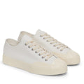 White-Off White - Front - Superga Unisex Adult 2432 Works Cotton Canvas Low Cut Trainers