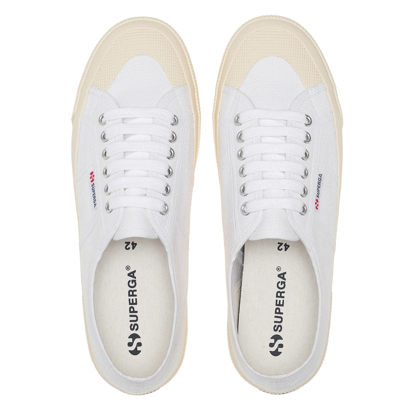 White-Off White - Lifestyle - Superga Unisex Adult 2390 Military Trainers