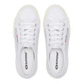 White - Lifestyle - Superga Womens-Ladies 2750 Mesh Trainers