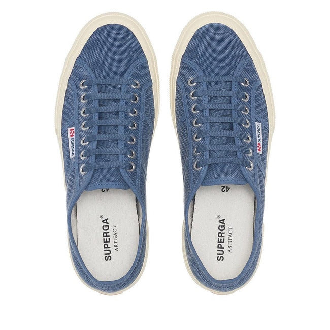 Navy-Off White - Lifestyle - Superga Mens 2750 OG Washed Cotton Trainers