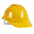 Yellow - Front - Blackrock 6 Point Safety Helmet