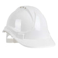 White - Front - Blackrock 6 Point Safety Helmet