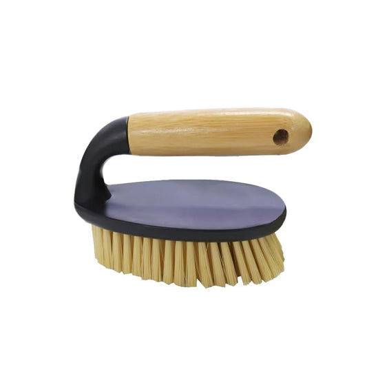 Brown-Black - Front - Groundsman Bamboo Scrubbing Brush