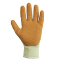 Brown-Off White - Back - Glenwear Unisex Adult Gloves
