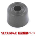 Black - Front - Securpak Trade Pack Door Stopper (Pack of 20)
