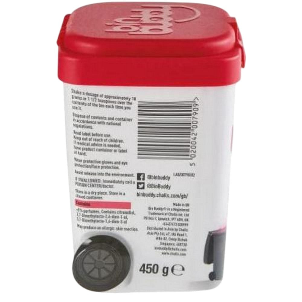Pink - Back - Bin Buddy Fresh Berry Odour Eliminator