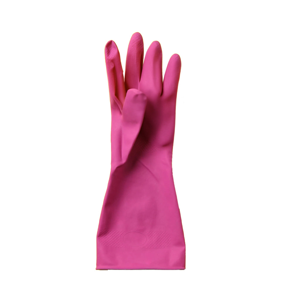 Pink-Pink - Back - Elbow Grease Rubber Gloves