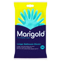 Blue - Back - Marigold Adults Unisex Bathroom Gloves