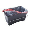 Clear - Back - ProDec Plastic 15L Swing Bin Liners (Pack of 10)