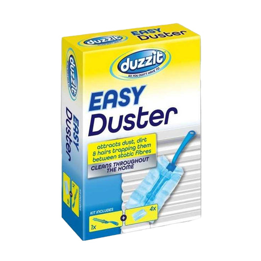 Blue - Front - Duzzit Feather Duster