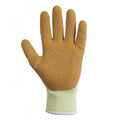 Beige-Brown - Front - Glenwear Adults Unisex Super Grip Work Glove
