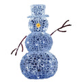 White - Back - Premier Acrylic LED Snowman