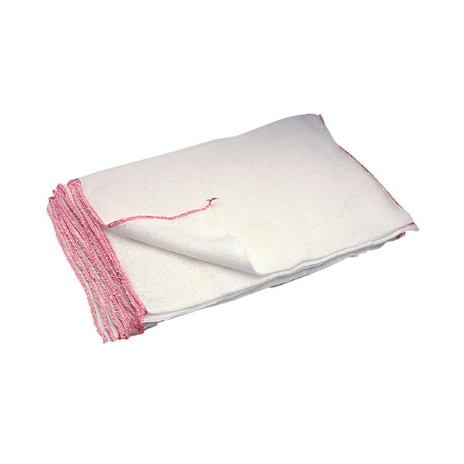 White-Pink - Back - Bleached Dish Cloth (Pack of 10)