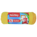 Yellow - Front - Rochley Standard Dusters (Pack of 6)
