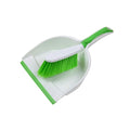 White-Green - Front - SupaHome Deluxe Dustpan and Brush