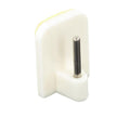White - Front - Securit Curtain Hooks (Pack of 4)