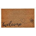 Brown-Black - Front - Groundsman Welcome Bee Door Mat