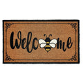 Brown-Black - Front - Groundsman Welcome Bee Door Mat